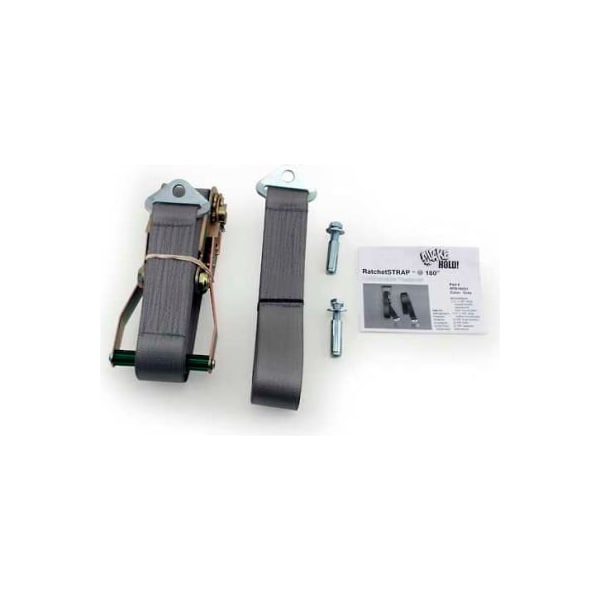 Ready America QuakeHold! 180in Ratchet Strap, Gray RFR180G1 - main